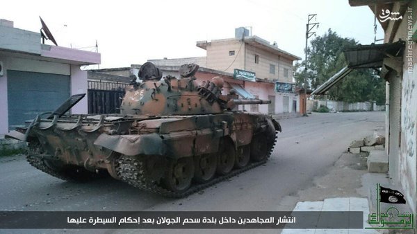 پیشرویهای داعش در جنوب سوریه+عکس