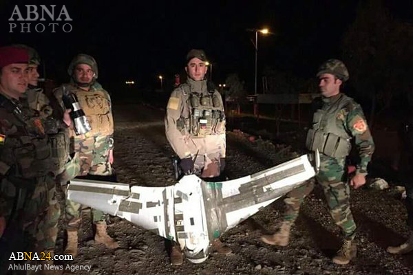 سرنگونی یک پهپاد جاسوسی داعش در عراق+عکس