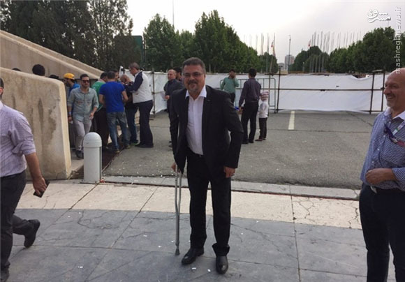 مجیدی در ورزشگاه آزادی حاضر شد/ رحمتی سمت قلعه‌نویی نرفت +عکس