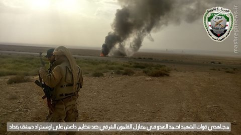 درگیری داخلی ارتش آزاد و داعش در القلمون+عکس