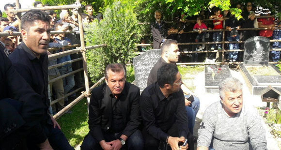 عکس/ همه فوتبالی‌های حاضر در مراسم اولادی