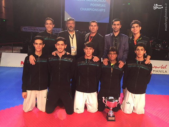 عکس/ قهرمانی تیم تکواندو آقایان در آسیا