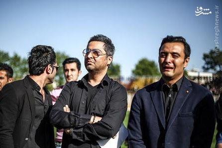 عکس/ ملی‌پوش سابق در غم مهرداد اولادی