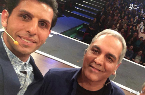 عکس/ گلر استقلال رو در روی مهران مدیری عکس/ گلر استقلال رو در روی مهران مدیری