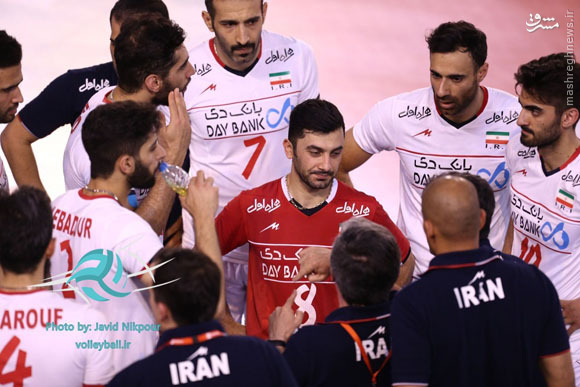 عکس/ نخستین دیدار دوستانه والیبال ایران و فراسه