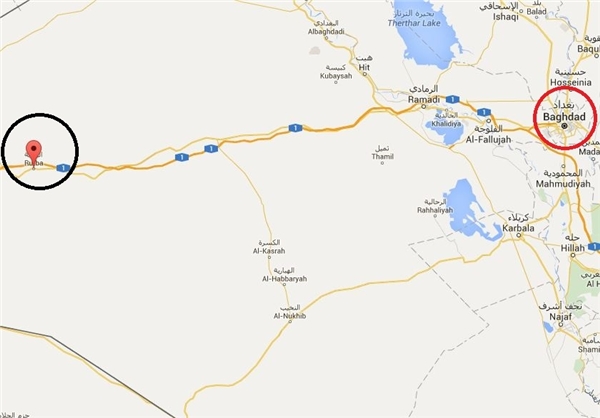 آغاز عملیات آزادسازی شهر «الرطبه» عراق +نقشه