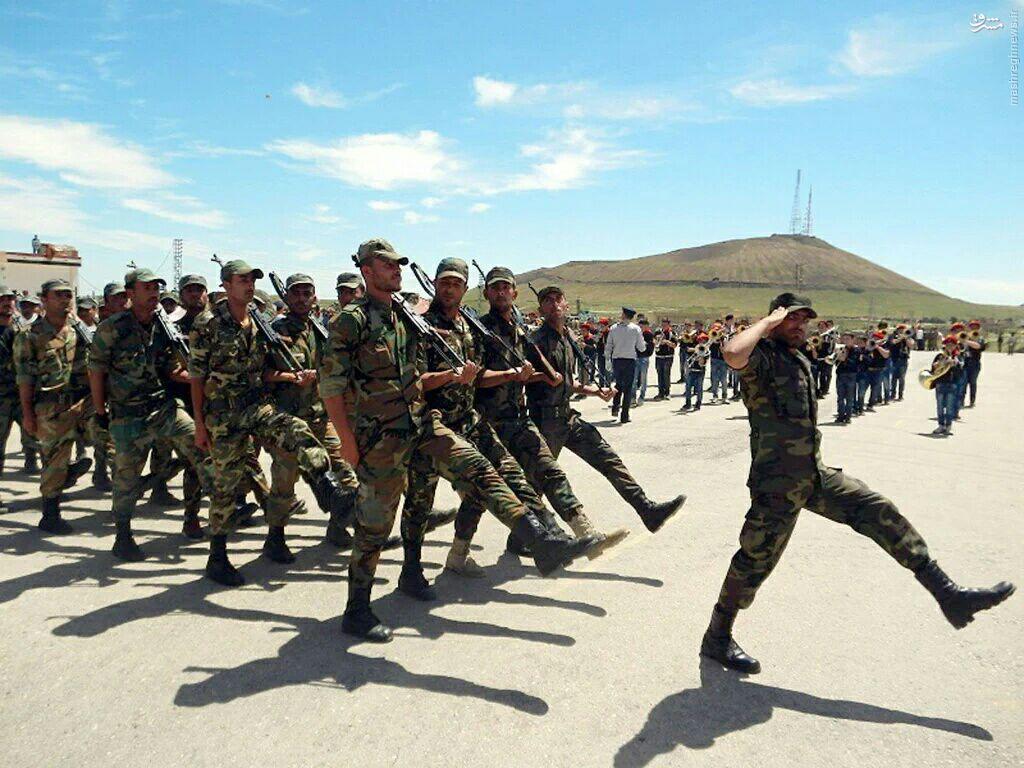 اردوگاه آموزشی بسیج مردمی سوریه در حسکه+عکس