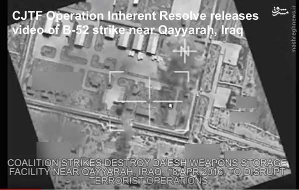فیلم/حملات ویرانگر هوایی ارتش عراق علیه داعش