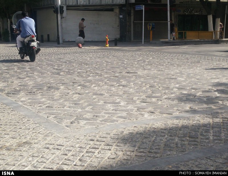 راز سنگفرش‌های پهلویِ خیابان سی‌تیر + عکس