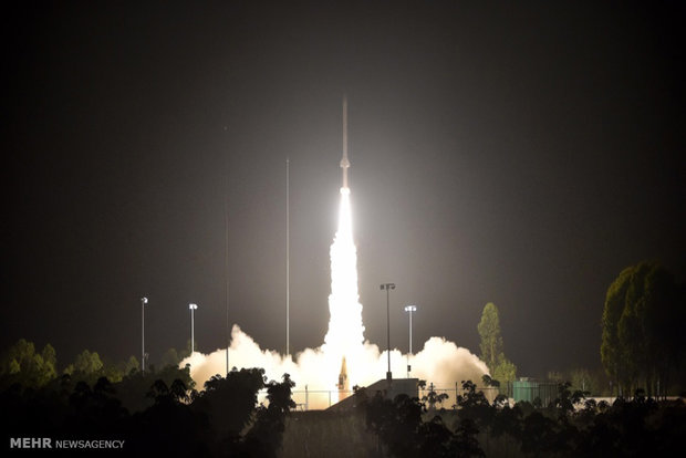 پرتاب یک موشک خاص توسط چین