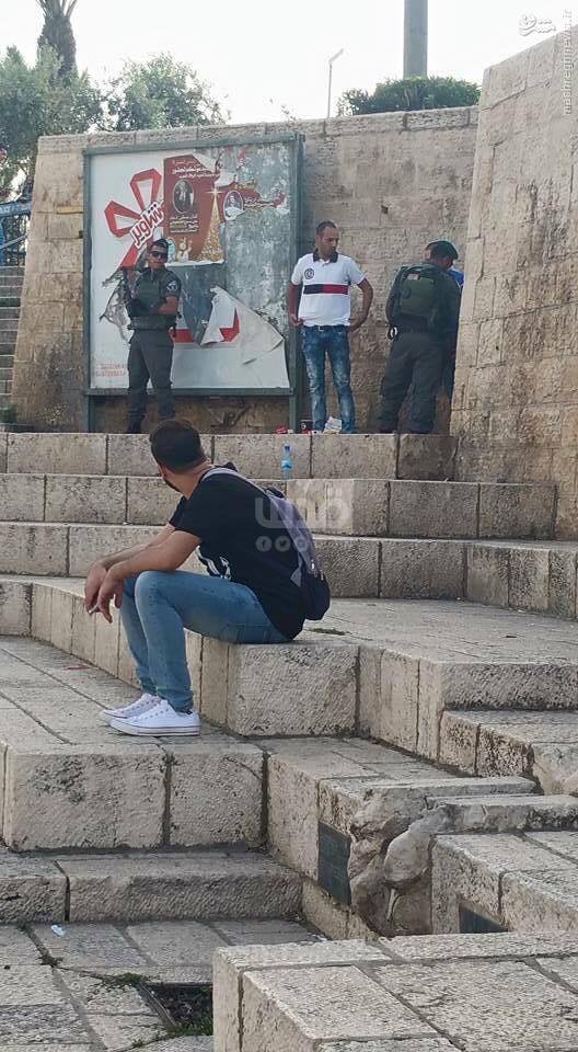 تدابیر شدید امنیتی اسراییل در قدس+عکس