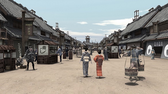 ژاپن گذشته تاریخی خود را وارد واقعیت مجازی می‌کند