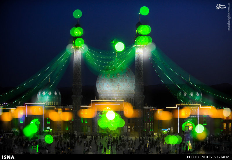 عکس استثنائی از مسجد جمکران