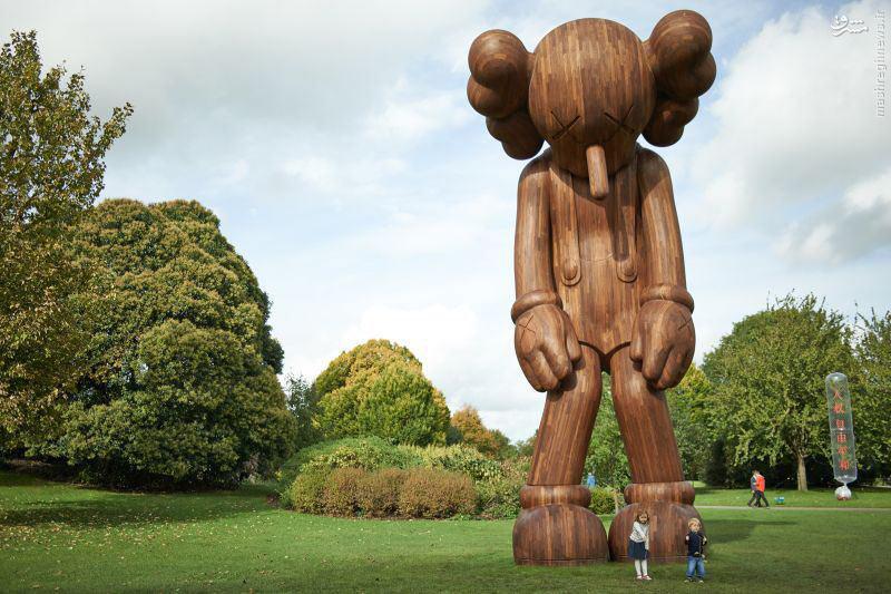 عکس/ مجسمه چوبی پینوکیو در پارکی در پروجای ایتالیا
