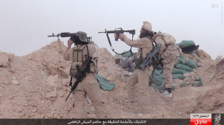 هجوم داعش به پاسگاه پلیس عراق در بیجی+عکس