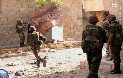 پیشروی ارتش سوریه در غوطه شرقیه+عکس و فیلم