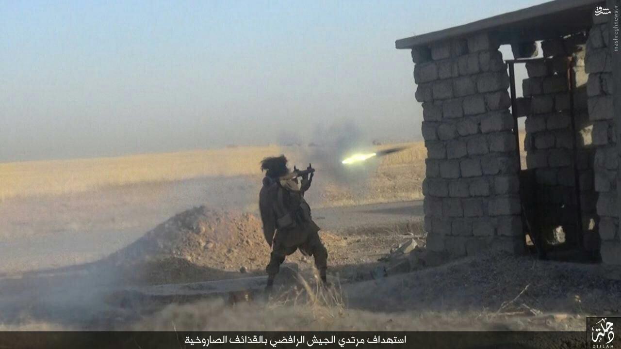 هجوم داعش علیه پایگاه ارتش عراق+عکس