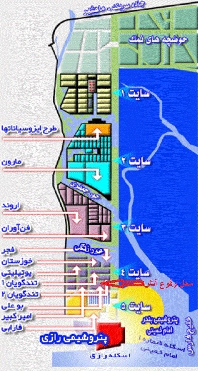 تخلیه 5 مجتمع پتروشیمی خوزستان آغاز شد