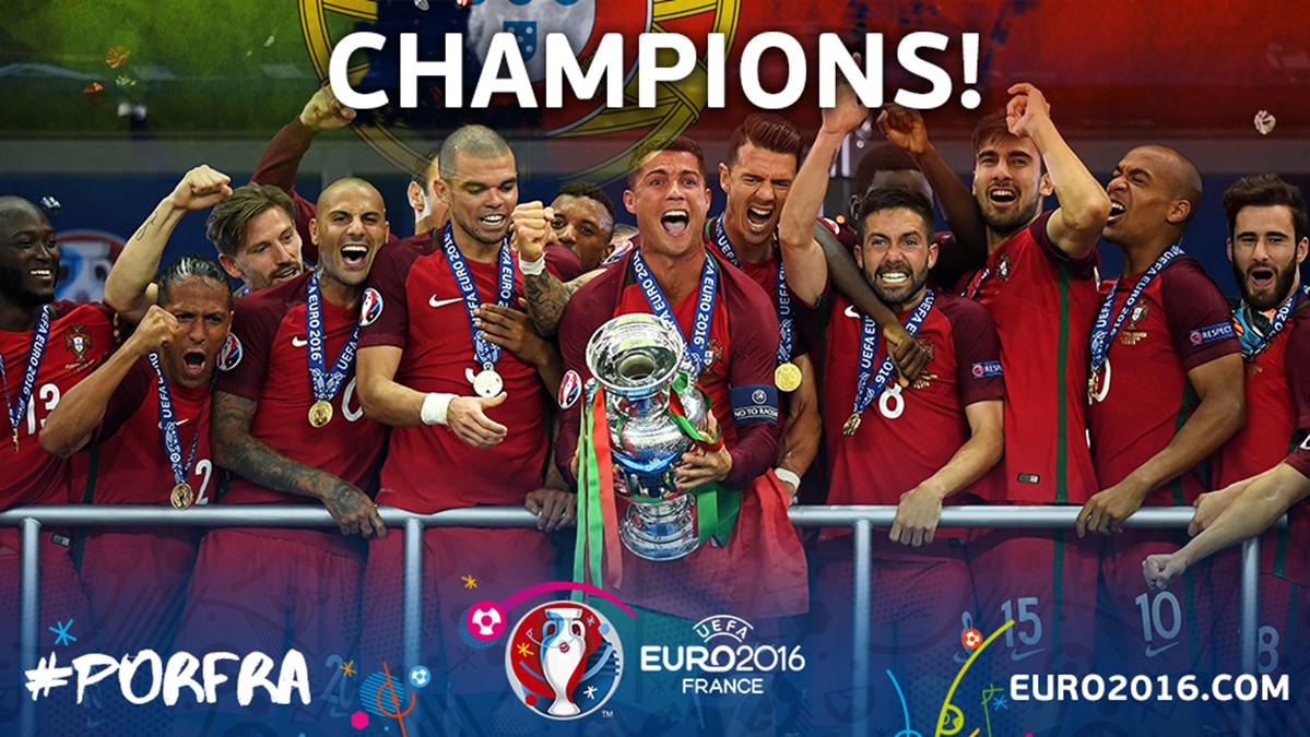 پرتغال با شکست فرانسه قهرمان شد/ شب تلخ و شیرین رونالدو +فیلم
