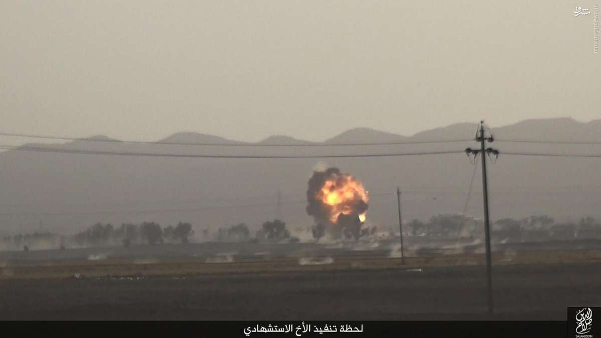 انتحاری داعش در استان صلاح الدین عراق+عکس