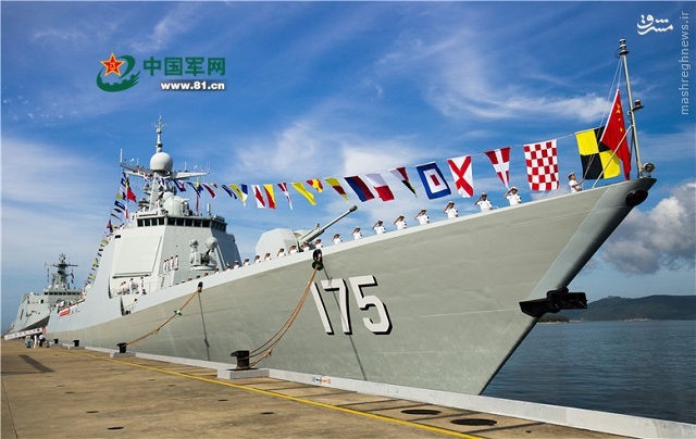 عکس/ ناوشکن جدید برای نیروی دریایی چین