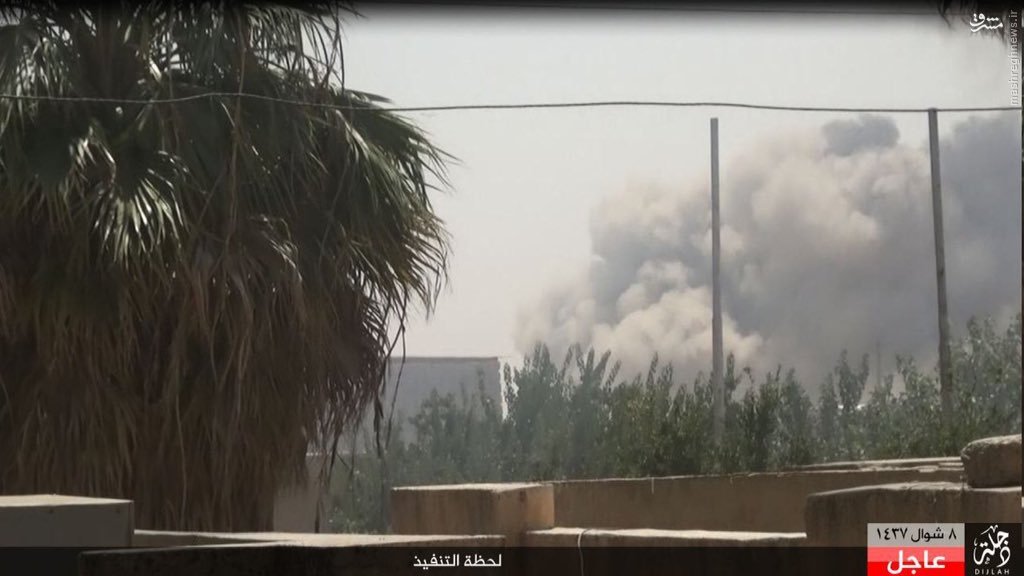 انتحاری داعش در الشرقاط موصل+عکس