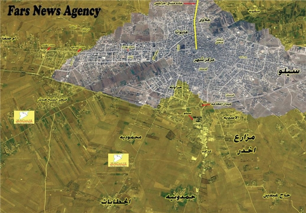غرب «منبج» در حلب سوریه آزاد شد +نقشه