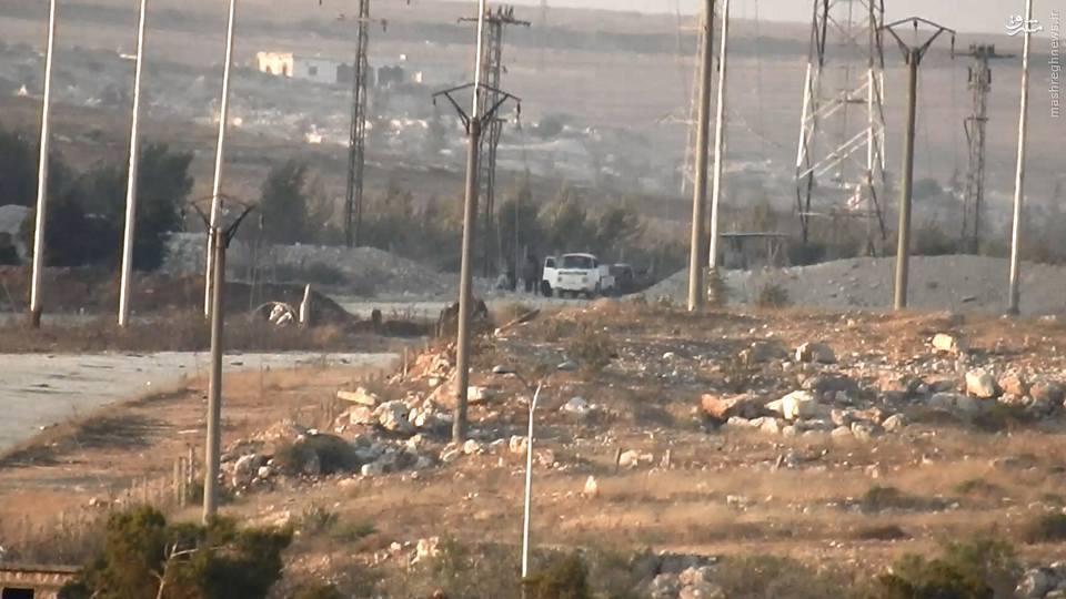 انهدام دومین خودروی فرماندهان القاعده در شمال حلب+عکس