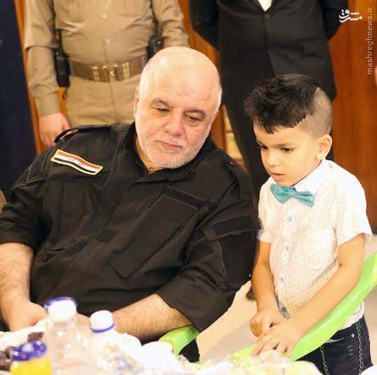 افطاری نخست وزیر عراق برای خانواده های شهدا+عکس