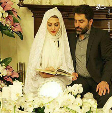 مجری زن تلویزیون ازدواج کرد +عکس