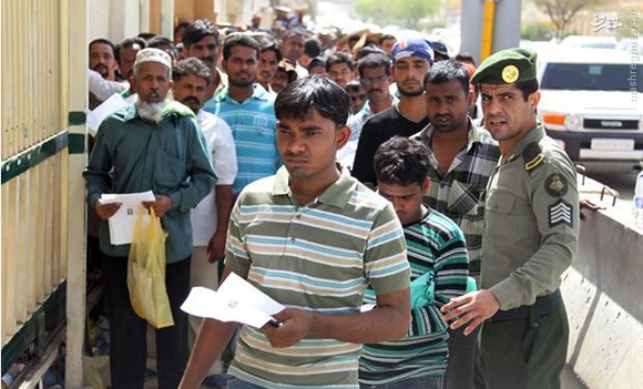 هزاران کارگر هندی در عربستان بیکار شدند
