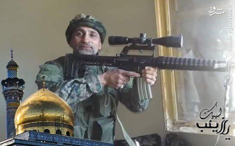شهادت فرمانده ارشد حزب الله در حلب+عکس