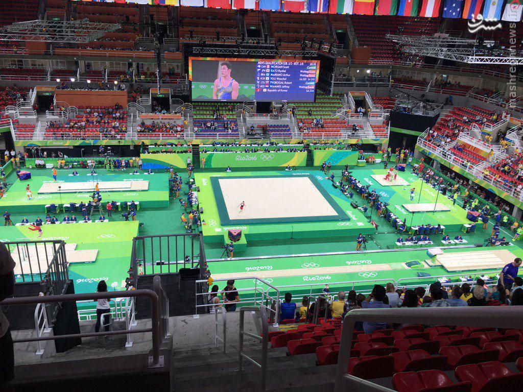 عکس/ خلوت ترین سالن در دهکده المپیک