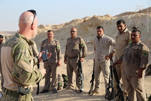 آموزش مرزبانان عراقی توسط دانمارک+عکس
