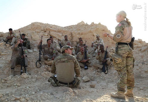 آموزش مرزبانان عراقی توسط دانمارک+عکس