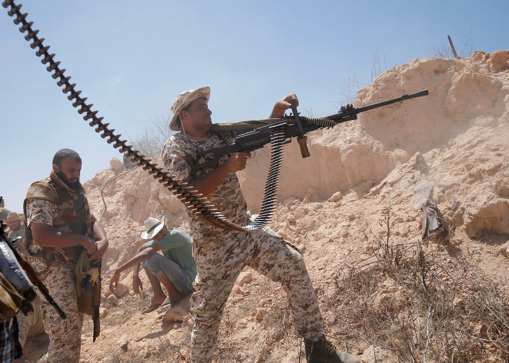 عکس/ رمبو بازی برای مقابله با داعش