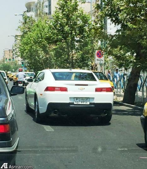 عکس/ خودروی آمریکایی در خیابان‌های تهران