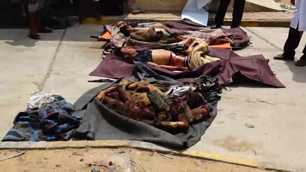 ده ها شهید در حمله ارتش عربستان به صعده یمن+عکس 18+