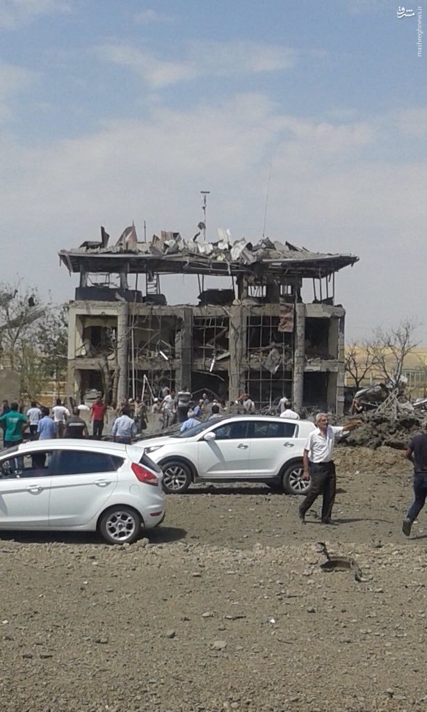 25 کشته و زخمی در انفجار جنوب ترکیه+عکس