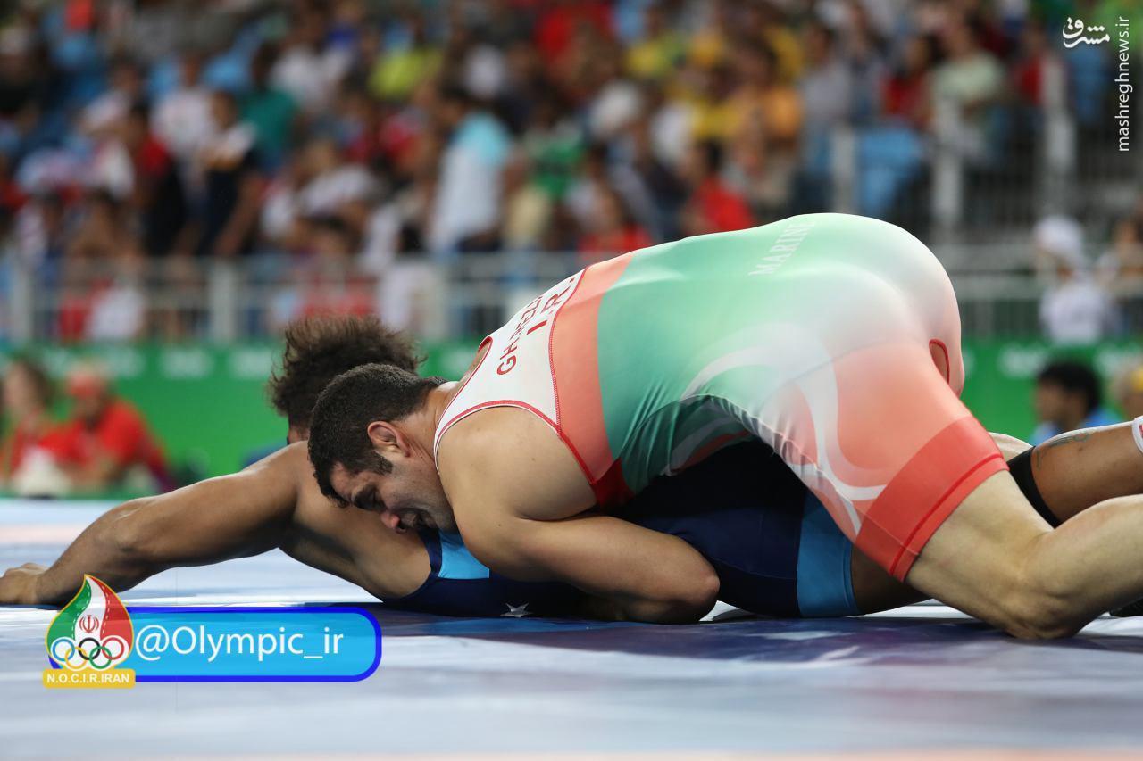 عکس/ موم 98 کیلویی زیر دست ورزشکار ایرانی