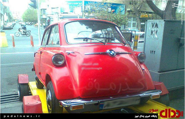 عکس/ بی‌ام‌و عجیب در تهران