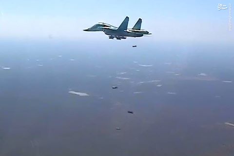 فیلم/سومین عملیات بمب افکن های روس مستقر در همدان
