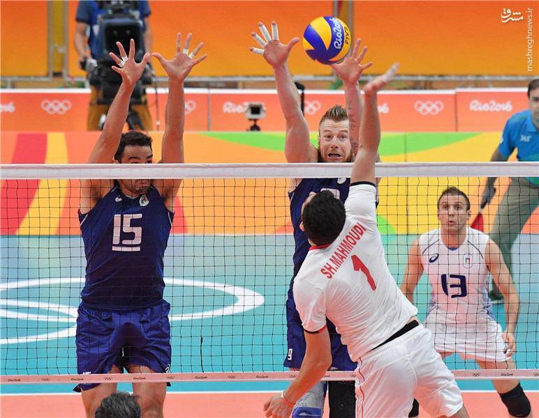 والیبال المپیک؛ ایران ست دوم را هم به ایتالیا داد