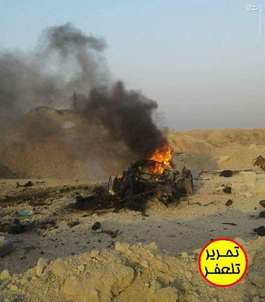 فداکاری نظامی عراقی مانع انتحاری داعش شد+عکس