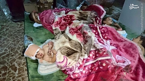 قتل عام خانواده های فراری توسط داعش+عکس