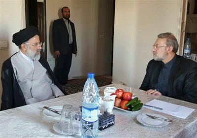 عکس/ دیدار رئیس مجلس با تولیت آستان قدس