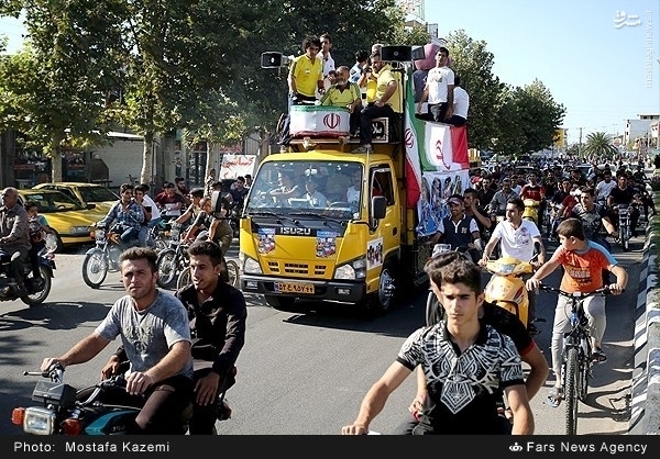 گزارش وب سایت اتحادیه جهانی کشتی از استقبال جویباری‌ها