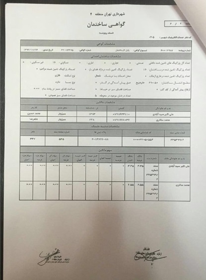 بساز و بفروش اصلاح طلب شورا رکورد ۵۰ هزار متری ساخت و ساز در پایتخت را زد +سند