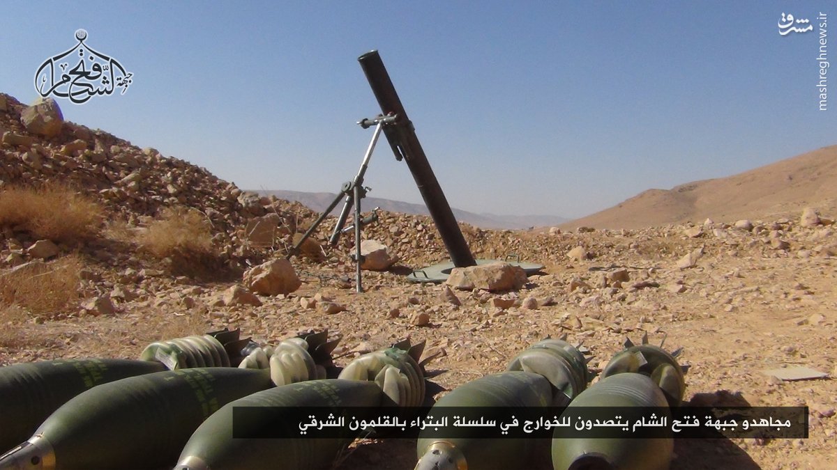 تشدید نبردها میان داعش و القاعده در القلمون شرقی+عکس