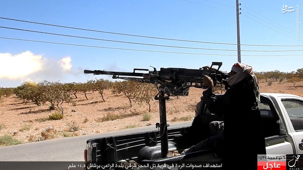 10 کشته و زخمی در کمین داعش علیه ارتش آزاد+عکس